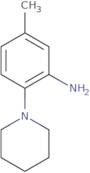 5-Methyl-2-(1-piperidinyl)aniline