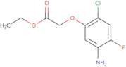 Ethyl 2-(5-amino-2-chloro-4-fluorophenoxy)acetate