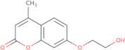 7-(2-Hydroxyethoxy)-4-methylchromen-2-one