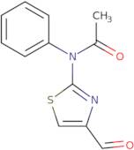 N-(4-Formyl-1,3-thiazol-2-yl)-N-phenylacetamide