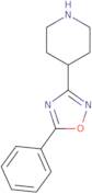 4-(5-Phenyl-1,2,4-oxadiazol-3-yl)piperidine