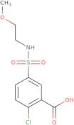 2-Chloro-5-[(2-methoxyethyl)sulfamoyl]benzoic acid