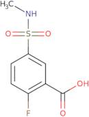 2-Fluoro-5-(methylsulfamoyl)benzoic acid