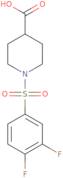 1-(3,4-Difluorobenzenesulfonyl)piperidine-4-carboxylic acid