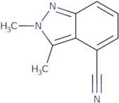 2,3-dimethyl-2H-indazole-4-carbonitrile