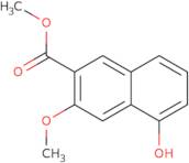 5-Hydroxy-3-methoxy-naphthalene-2-carboxylic acid methyl ester