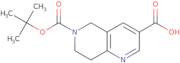 6-[(tert-Butoxy)carbonyl]-5,6,7,8-tetrahydro-1,6-naphthyridine-3-carboxylic Acid