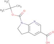 1-[(Tert-Butoxy)Carbonyl]-1H,2H,3H-Pyrrolo[2,3-B]Pyridine-5-Carboxylic Acid