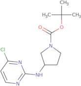 tert-Butyl 3-[(4-chloropyrimidin-2-yl)amino]pyrrolidine-1-carboxylate