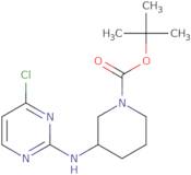 tert-Butyl 3-[(4-chloropyrimidin-2-yl)amino]piperidine-1-carboxylate