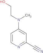 4-[(2-Hydroxyethyl)(methyl)amino]pyridine-2-carbonitrile