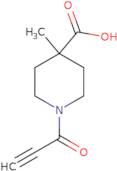 4-Methyl-1-(prop-2-ynoyl)piperidine-4-carboxylic acid