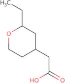 2-(2-Ethyloxan-4-yl)acetic acid