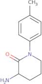 3-Amino-1-(4-methylphenyl)piperidin-2-one