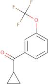 Cyclopropyl[3-(trifluoromethoxy)phenyl]methanone