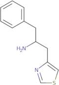 1-Phenyl-3-(1,3-thiazol-4-yl)propan-2-amine