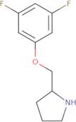 2-(3,5-Difluorophenoxymethyl)pyrrolidine
