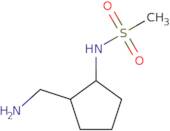 N-[2-(Aminomethyl)cyclopentyl]methanesulfonamide