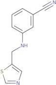 3-[(1,3-Thiazol-5-ylmethyl)amino]benzonitrile
