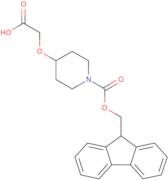 2-({1-[(9H-Fluoren-9-ylmethoxy)carbonyl]piperidin-4-yl}oxy)acetic acid