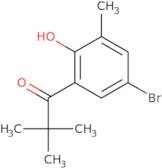 1-(5-Bromo-2-hydroxy-3-methylphenyl)-2,2-dimethylpropan-1-one