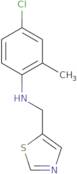 4-Chloro-2-methyl-N-(1,3-thiazol-5-ylmethyl)aniline