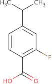 2-Fluoro-4-(propan-2-yl)benzoic acid