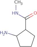 2-Amino-N-methylcyclopentane-1-carboxamide