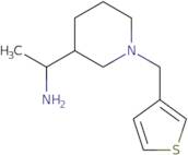 1-[1-(Thiophen-3-ylmethyl)piperidin-3-yl]ethan-1-amine