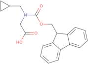 2-[(Cyclopropylmethyl)[(9H-fluoren-9-ylmethoxy)carbonyl]amino]acetic acid