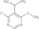 4-Chloro-5-isopropyl-6-(methylthio)pyrimidine