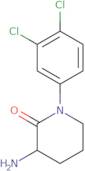 3-Amino-1-(3,4-dichlorophenyl)piperidin-2-one