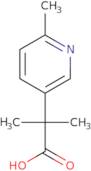 2-Methyl-2-(6-methylpyridin-3-yl)propanoic acid