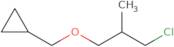 [(3-Chloro-2-methylpropoxy)methyl]cyclopropane