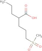 5-Methanesulfonyl-2-propylpentanoic acid