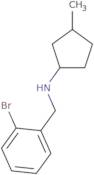 N-[(2-Bromophenyl)methyl]-3-methylcyclopentan-1-amine