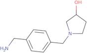 1-{[4-(Aminomethyl)phenyl]methyl}pyrrolidin-3-ol