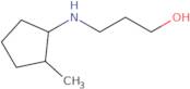 3-[(2-Methylcyclopentyl)amino]propan-1-ol