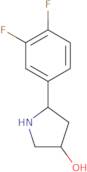 5-(3,4-Difluorophenyl)pyrrolidin-3-ol