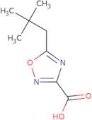 5-(2,2-Dimethylpropyl)-1,2,4-oxadiazole-3-carboxylic acid