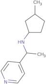 3-Methyl-N-(1-pyridin-4-ylethyl)cyclopentan-1-amine