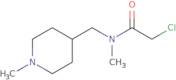 2-Chloro-N-methyl-N-(1-methyl-piperidin-4-ylmethyl)-acetamide