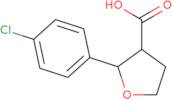 2-(4-Chlorophenyl)oxolane-3-carboxylic acid