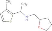 1-(3-Methylthiophen-2-yl)-N-(oxolan-2-ylmethyl)ethanamine