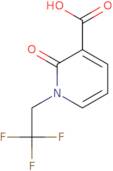 2-Oxo-1-(2,2,2-trifluoroethyl)-1,2-dihydropyridine-3-carboxylic acid