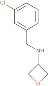 N-(3-Chlorobenzyl)oxetan-3-amine
