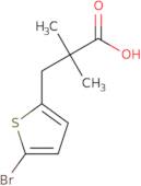 3-(5-Bromothiophen-2-yl)-2,2-dimethylpropanoic acid