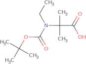 2-[Boc-(ethyl)amino]-2-methylpropanoic acid