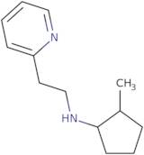 2-Methyl-N-[2-(pyridin-2-yl)ethyl]cyclopentan-1-amine