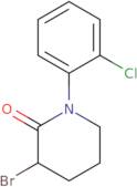 3-Bromo-1-(2-chlorophenyl)piperidin-2-one